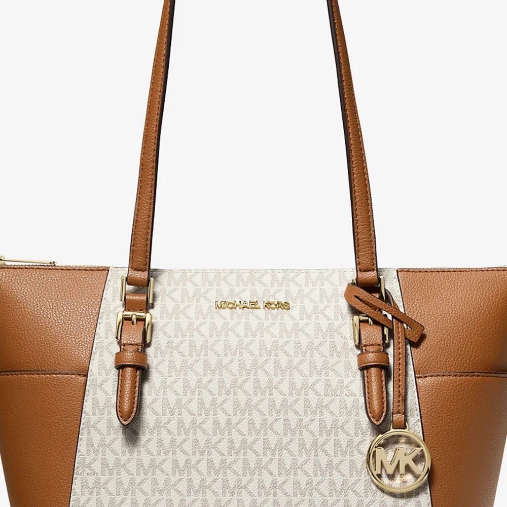 New Never used Michael Kors Charlotte Signature Tote